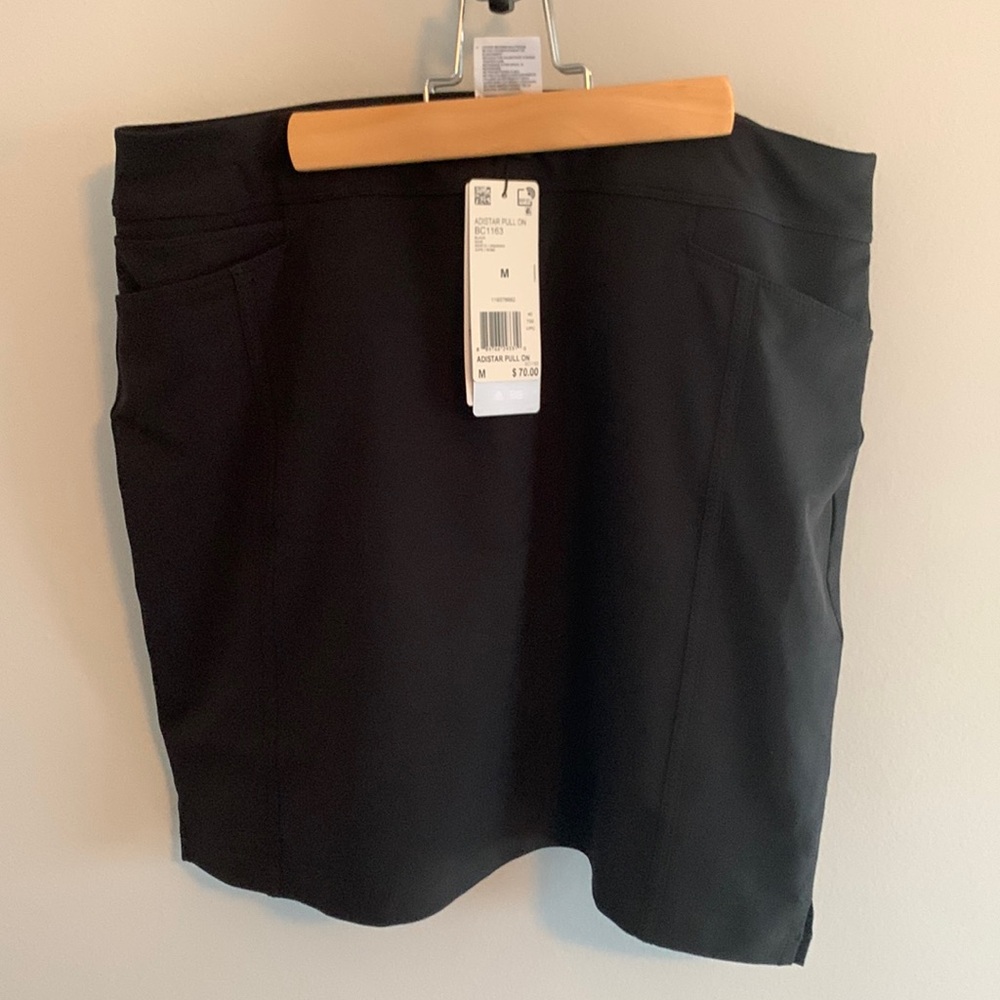 Adidas Golf Skort - Adistar Pull On Skort BLK Medium NWT